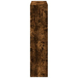 Room Divider Smoked Oak100x33x135 cm Engineered Wood 3309559