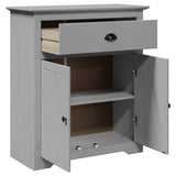 Hallway Cabinet BODO Grey 80x35x90 cm 4016868