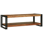 Coffee Table Brown 120 x 50 x 38 cm Solid acacia wood 4104719