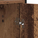 Book Cabinet Old Wood 60 x 24 x 161 cm Engineered Wood 883860