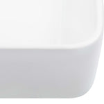 Wash Basin 40x30x13 cm Ceramic White 143919