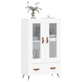 Highboard White 69.5x31x115 cm Engineered Wood 828268