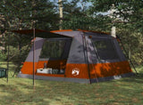 Party Tent Grey and Orange 10-Person 42017450