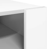 Coffee Table with Storage White 66 x 53 x 45 cm Engineered Wood 8000100