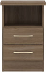 ZNTS Nevada 2 Drawer Bedside 100-103-066