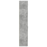 Slim Storage Cabinet Concrete Grey 45x42.5x225 cm Engineered Wood 3281290