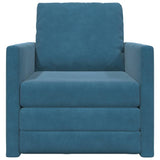 Sofa Bed Blue 74 x 77 x 81 cm Velvet 4106617
