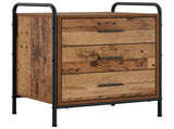 Bedside Cabinet Old Wood 48 x 36.5 x 60 cm Engineered Wood 8013538