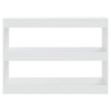 Book Cabinet/Room Divider White 100x30x72 cm 811736