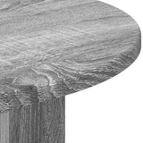 End Table Grey Sonoma 39.7 x 39.7 x 60 cm Engineered Wood 891136