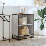Book Cabinet Grey Sonoma 60x35x76 cm Engineered Wood 849102