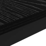 Coffee Table Black Oak 100 x 50 x 45 cm Engineered Wood 892572