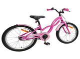 Kids Bike 18 Inches for 5-7 Years Old Dark Pink 42009670