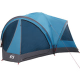 Family Tent 10-Person Blue and Grey 460 x 430 x 214 cm 42004081