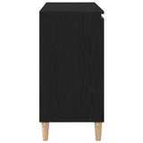 Sideboard with Drawer Black 102 x 35 x 60 cm Engineered wood 862044