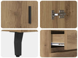 Sideboard with Drawer Artisan Oak 69.5 x 34 x 90 cm 881637