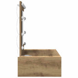 Dressing Table Brown 83 x 40 x 70 cm Engineered Wood 865234