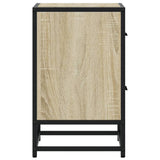 Bedside Cabinet Sonoma Oak 40x31x50 cm Engineered Wood 848676