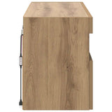 TV Wall Cabinet Artisan Oak 100 x 30 x 40 cm Engineered Wood 882984
