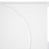 Coffee Table High Gloss White 95 x 50.5 x 35 cm Engineered Wood 8011445