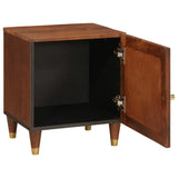 Bedside Cabinet Brown 40 x 33.5 x 46 cm Solid Acacia wood 4018876