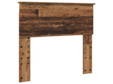Bed Frame with Headboard Old Wood 75 x 190 cm Solid Pine Wood 3410670