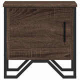 Bedside Cabinets 2 pcs Brown Oak 40x30x40 cm Engineered Wood 848523