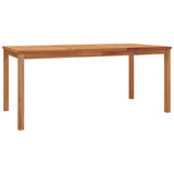 9 Piece Garden Dining Set Solid Wood Teak 3157190