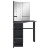 Dresser Grey MDF and Melamine Compact for corners Mirror 326532