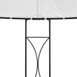 Gazebo 300x290 cm White Round 310030