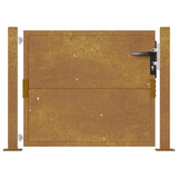 Garden Gate 100x75 cm Corten Steel 153202