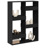 Room Divider Black 100x33x135 cm Engineered Wood 3309556