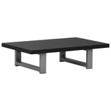 Bathroom Furniture Set Black and White Engineered wood, Ceramic 279337