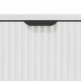 Bathroom Cabinet with Drawer High Gloss White 39.5 x 36 x 88 cm 883398