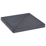 Umbrella Weight Plate Black Granite Square 15 kg 313670