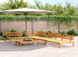 5 Piece Garden Pallet Sofa Set Solid Wood Acacia 3209431