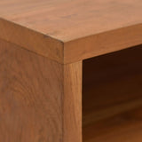 TV Cabinet 110x30x40 cm Solid Teak Wood 326119