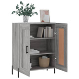 Sideboard Grey Sonoma 69.5x34x90 cm Engineered Wood 830210