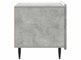 Bedside Cabinet with Drawer Concrete Grey 62 x 34.5 x 49.5 cm 894318