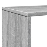 Book Cabinet Grey Sonoma 132x29x141.5 cm Engineered Wood 3310312