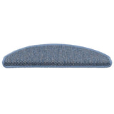 Stair Mats Self-adhesive Sisal-Look 30 pcs 65x21x4 cm Blue 3365874