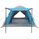 Instant Tent with Rainfly 3-Person Quick-Release with Roof Blue 42008400