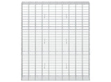 Gabion with 5 mm Wire and 5x10 cm Mesh 100x30x150 cm 3464660