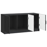 TV Cabinet Black 99 x 34.5 x 47 cm Engineered Wood 895866