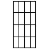 Walk-in Shower Screen Clear Tempered Glass 140x195 cm 145678