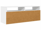 Lowboard with Drawer White 72 x 22.5 x 38 cm 8000572