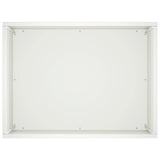 Garden Planter White 40 x 30 x 50 cm Cold-rolled Steel 8005486