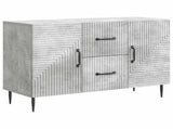 Sideboard Concrete Grey 89 x 34.5 x 60 cm Engineered Wood 894888