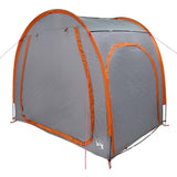 Bike Storage Tent with Roof Grey and Orange 218 x 156 x 180 cm 42001007