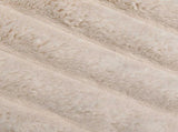 Throw Blanket Beige 270 x 240 cm Fleece 42016824